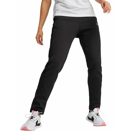 фото Брюки спортивные puma evostripe high-waist pants, размер xs, черный