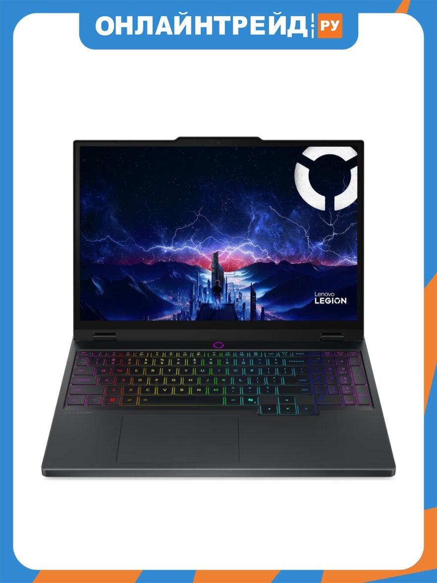 Игровой ноутбук Lenovo Legion 5 15IRX10 15.1", OLED, Intel i9-14900HX 2.2ГГц, 24-ядерный, 32Гб DDR5, 1Тб SSD, RTX 5070 8Gb, Windows 11 Home (ENG), черный (83LY00HTLK)
