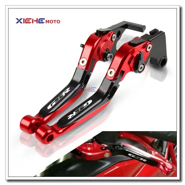 Для SUZUKI GSR600 2006-2011 GSR750 2011-2018 GSR400 CNC алюминиевый рычаг тормоза сцепления мотоцикла складной регулируемый выдвижной ручной рычаг