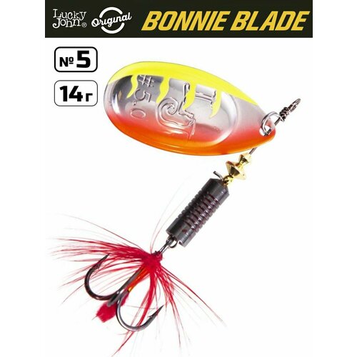 фото Блесна вращающаяся lucky john bonnie blade №5 / 14 г / цвет 016