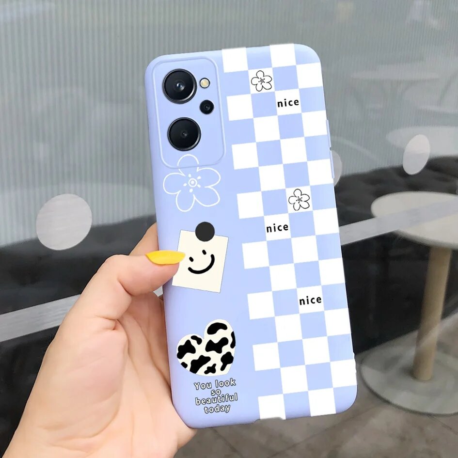 Чехол для Realme 9 4G, чехол RMX3521, узор, силиконовый чехол для телефона OPPO Realme 9i 4G 5G RMX3612 RMX3491, бампер Realme9i Capa