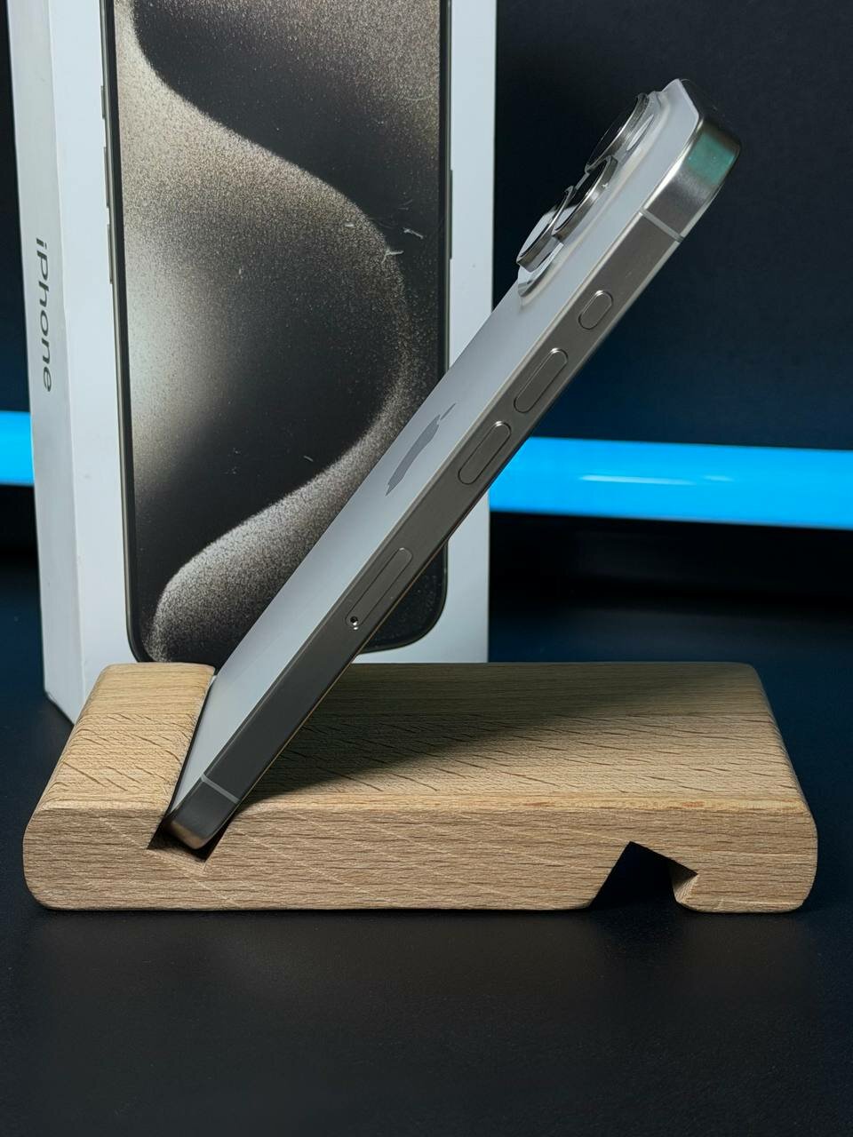 Смартфон Apple iPhone 15 Pro, 512ГБ, SIM+eSIM, Natural Titanium