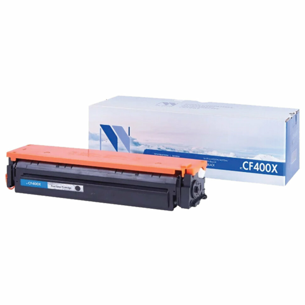 Картридж лазерный NV PRINT (NV-CF400X) для HP M252dw/M274n/M277dw, черный, ресурс 2800 страниц, 363415