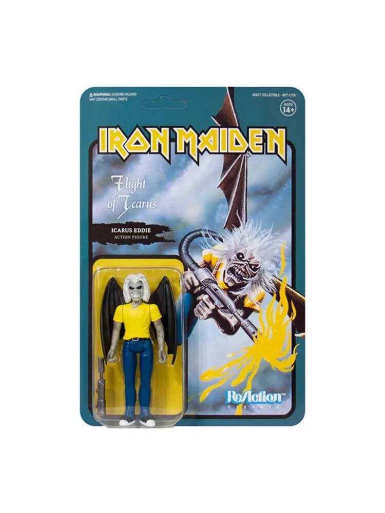 Фигурки Super7 Iron Maiden Action Figure Flight of Icarus (Single Art)(3.75inches)