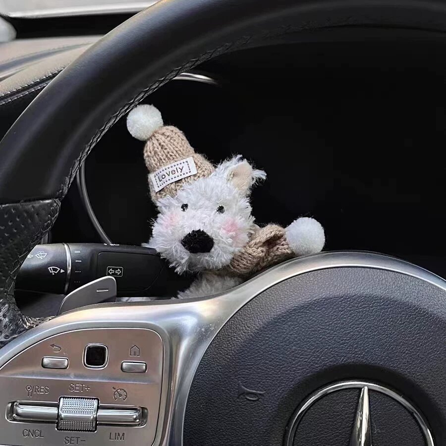 Декоративная фигурка Tesla для центральной консоли с рисунком Mocha Highland для салона автомобиля, 1 шт