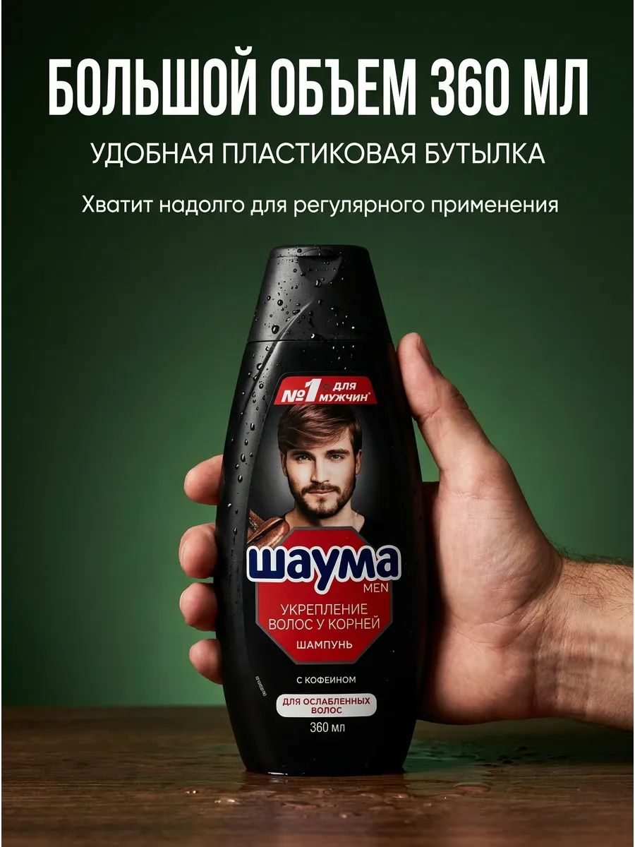 Шампунь Шаума Укрепление волос у корней