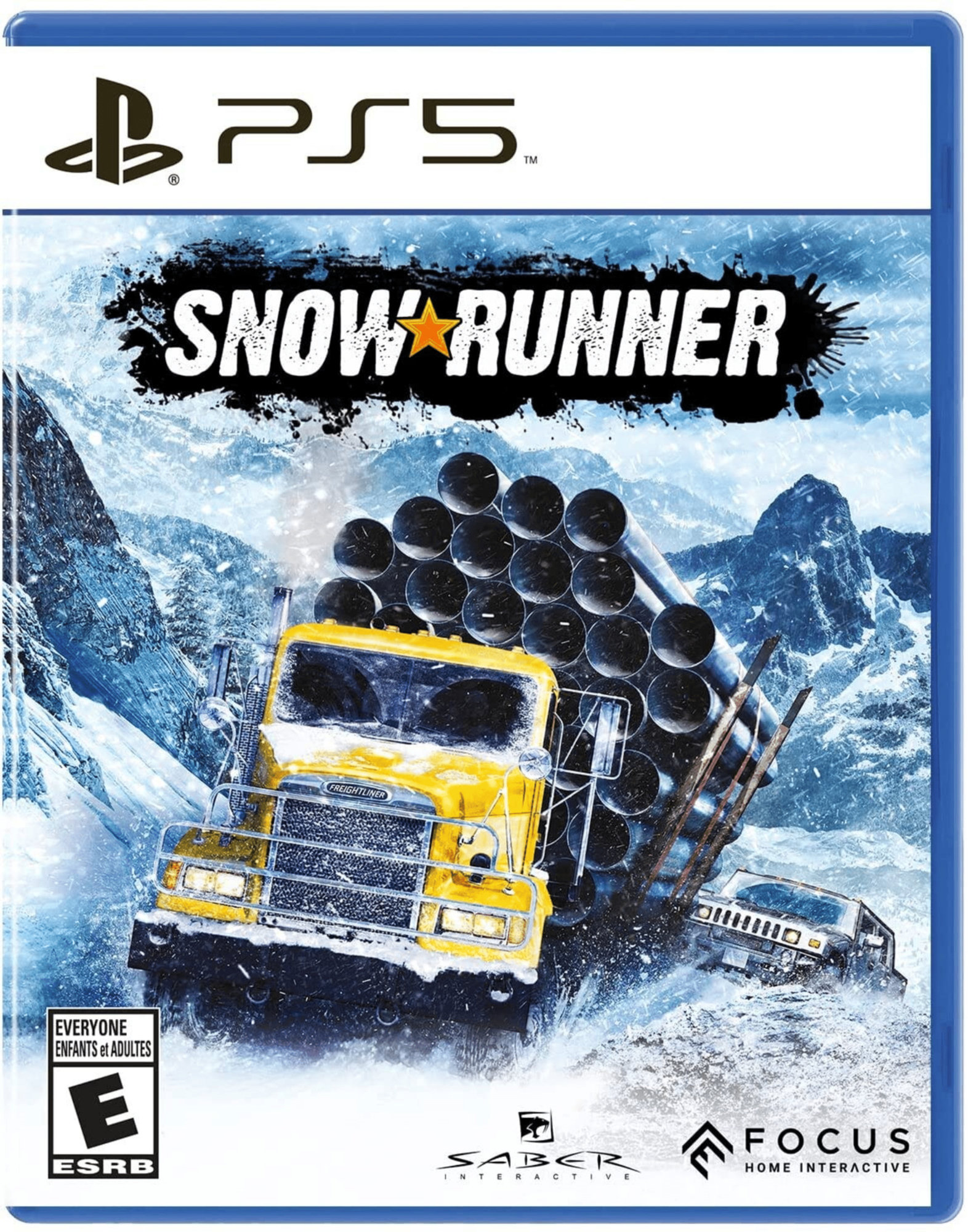 SnowRunner игра для PlayStation 5, диск, русские субтитры, стандартное издание