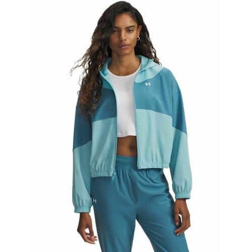 фото Ветровка under armour ua rival woven jkt hd, размер sm, голубой