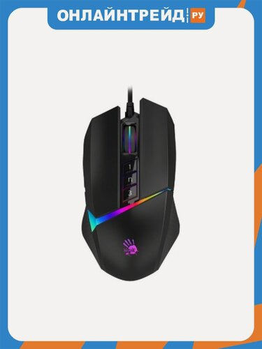 Изображение товара Мышь A4TECH A4 Bloody W60 Max оптическая, USB (черный)