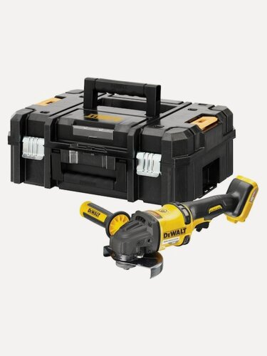 Изображение товара Углошлифовальная машина аккумуляторная Dewalt DCG418NT-XJ, без АКБ и ЗУ