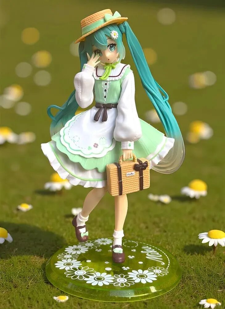 Фигурка Мику Хацунэ в стиле кантри / Miku Hatsune Country (20см, пакет)