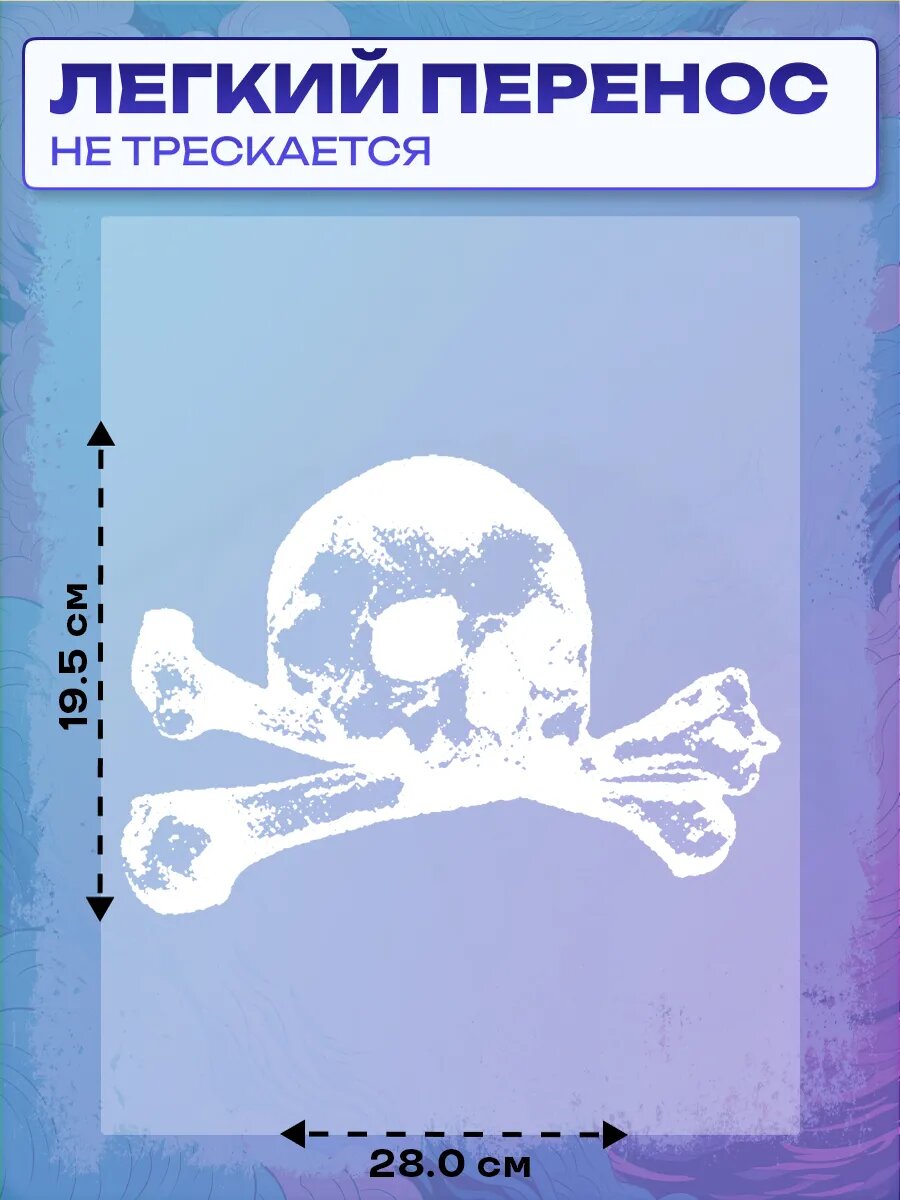 Термонаклейка bones — фото 1