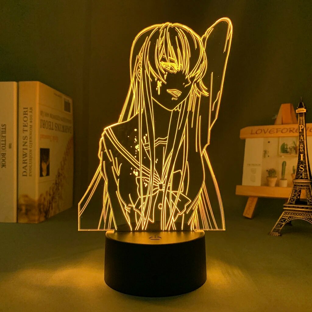 Ночник LED PCLP-iLight Highschool of The Dead Саэко Бусуджима 7 цветов 16 color with remote