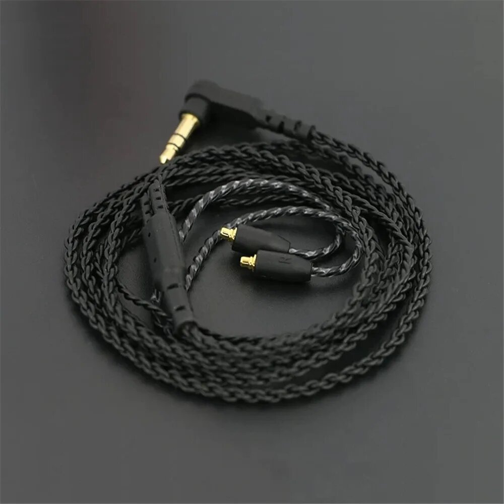 FENGRU Kuma кабель для наушников Shure Черный, Black No Mic