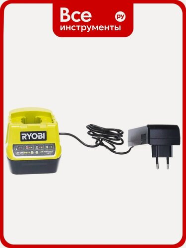 Изображение товара Зарядное устройство Ryobi ONE+ RC18120, для аккумуляторов Li-Ion, 18В, 0.6 кг