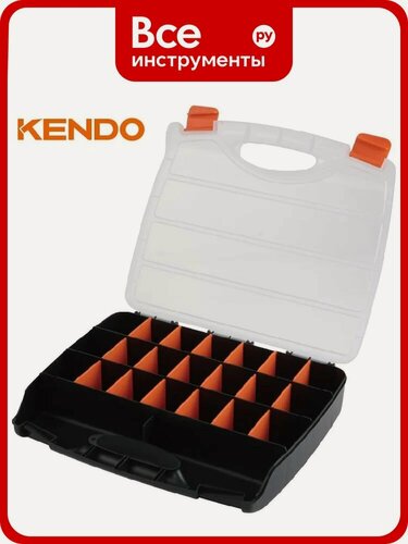 Изображение товара Органайзер KENDO 90223, для инструментов, 38x31x7 см, 23 отделения