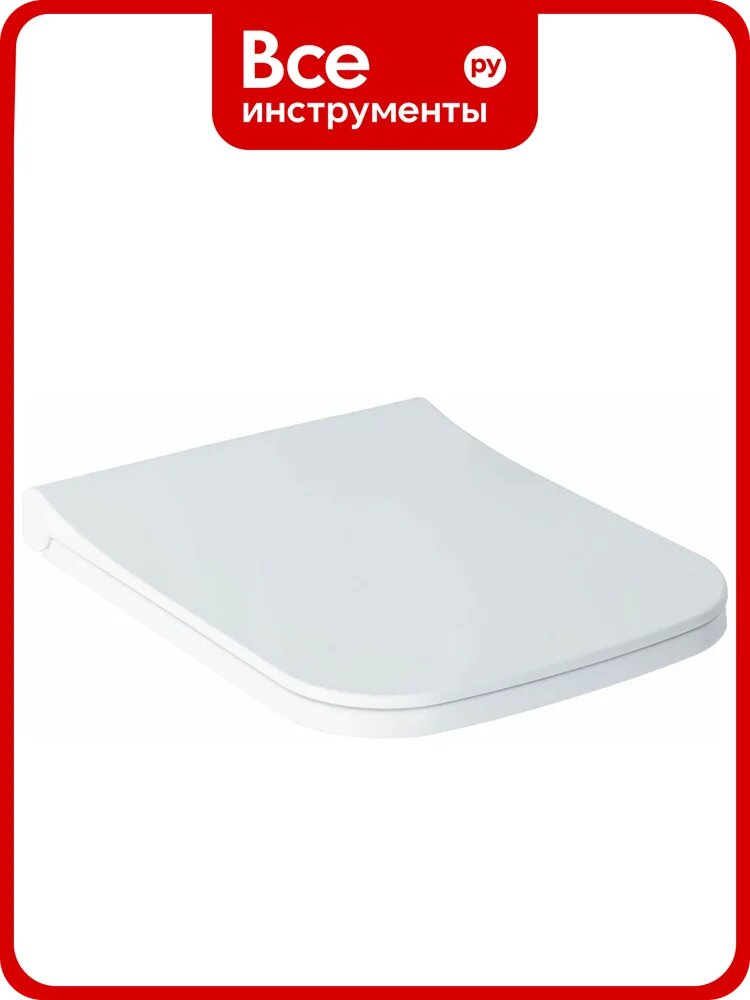 Сиденье для унитаза ALLEN BRAU INFINITY 2 Soft-Close, дюропласт, белый 4.21013.20 00301327, белый