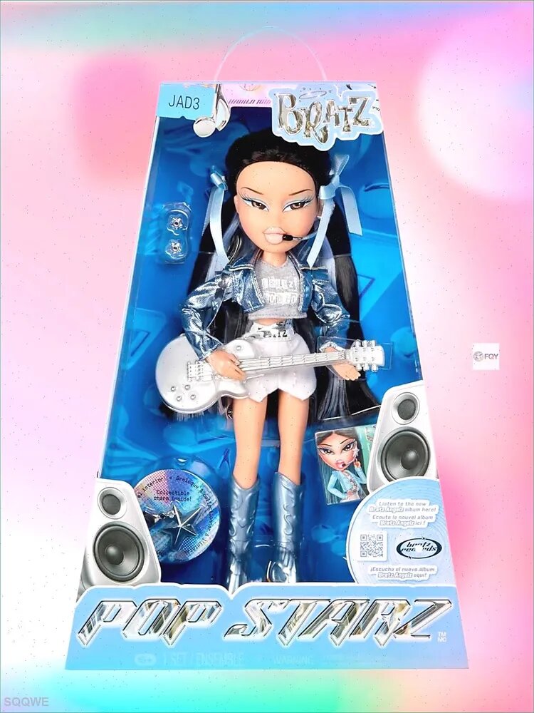 Bratz Pop Starz Jade , 2026 Новая модная кукла, детская игрушка-подарок