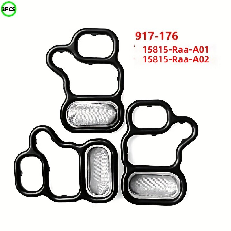 Фильтр-шайба электромагнитного клапана VVT VTEC 917-176 15815 3 шт. для Accord, Civic, CR-V, Element, RDX, RSX, TSX 2002-2015