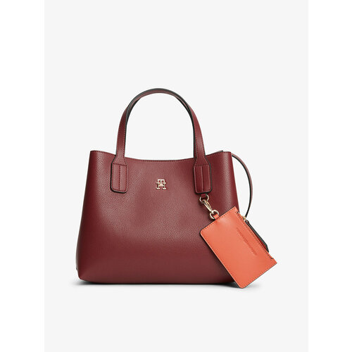 фото Сумка tommy hilfiger, бордовый