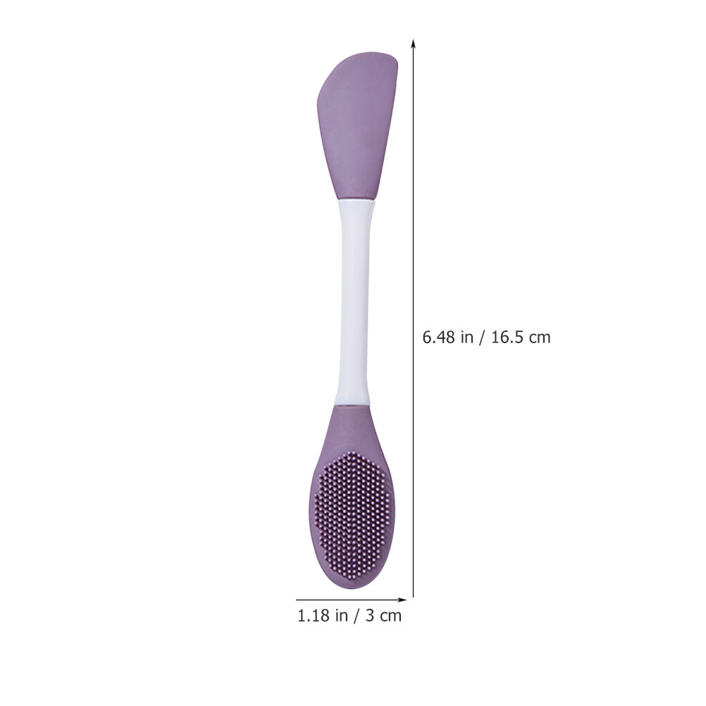 Silicone Mask Applicator С Двухсторонним Дизайном Для Ухода За Лицом 16.5x3cm