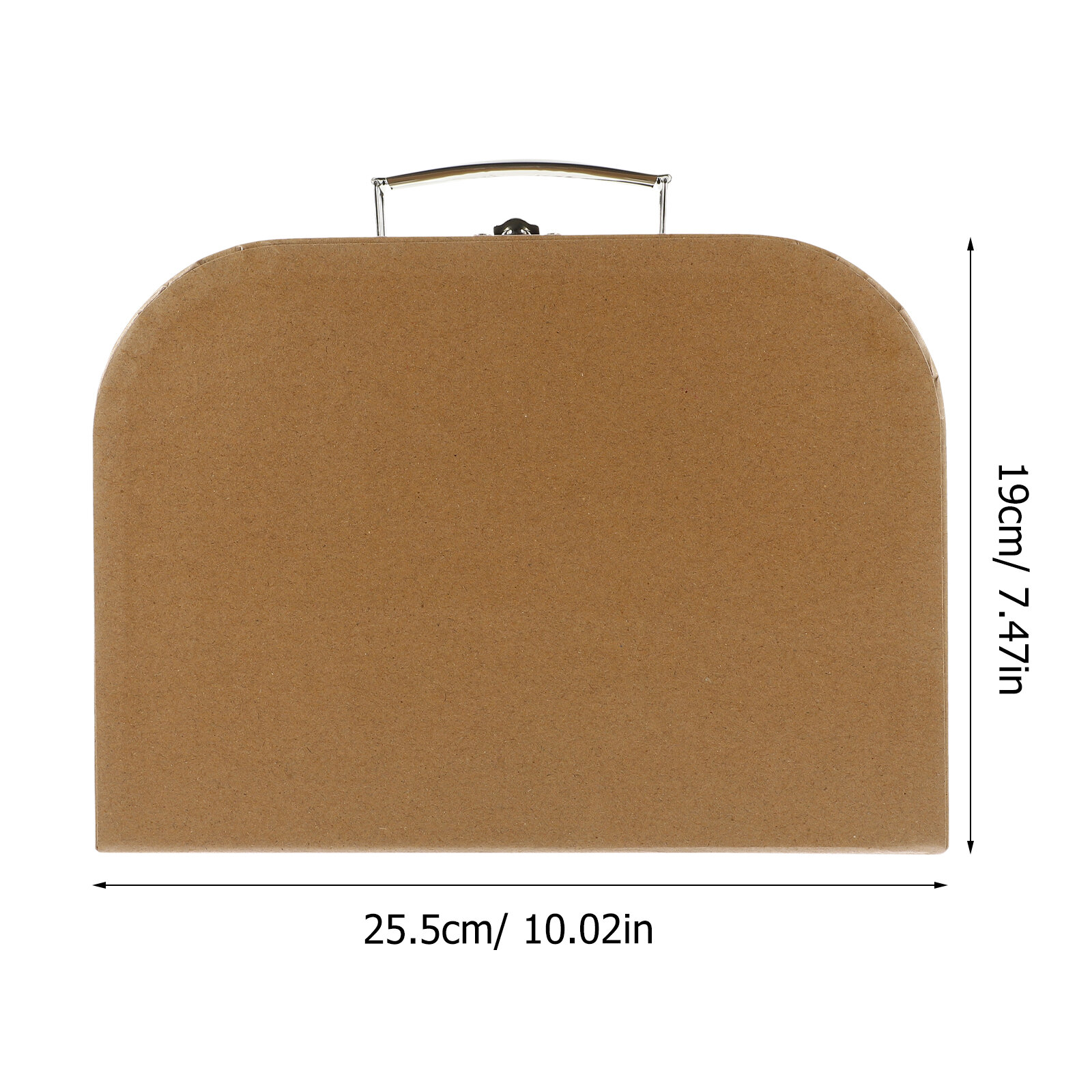 Коробка В Форме Чемодана Из Бумаги Для Хранения И Подарков 25.50X19.00X10.00Cm