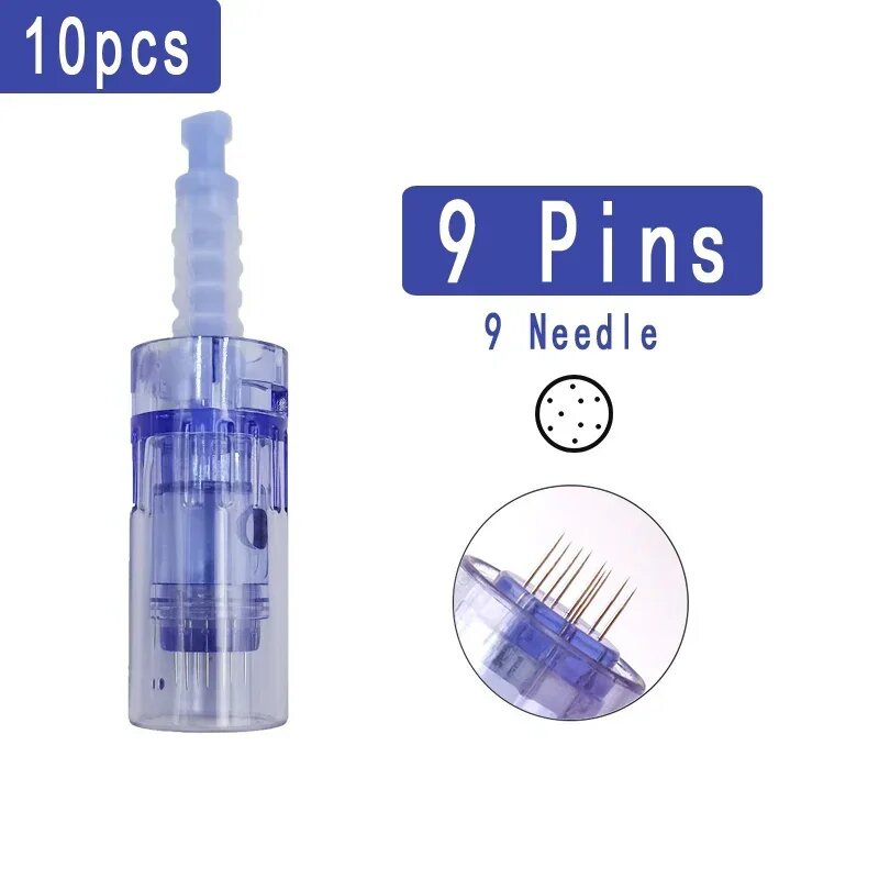 Dr.Pen A6 Игольчатый картридж для микродермабразии 10pcs--9pin