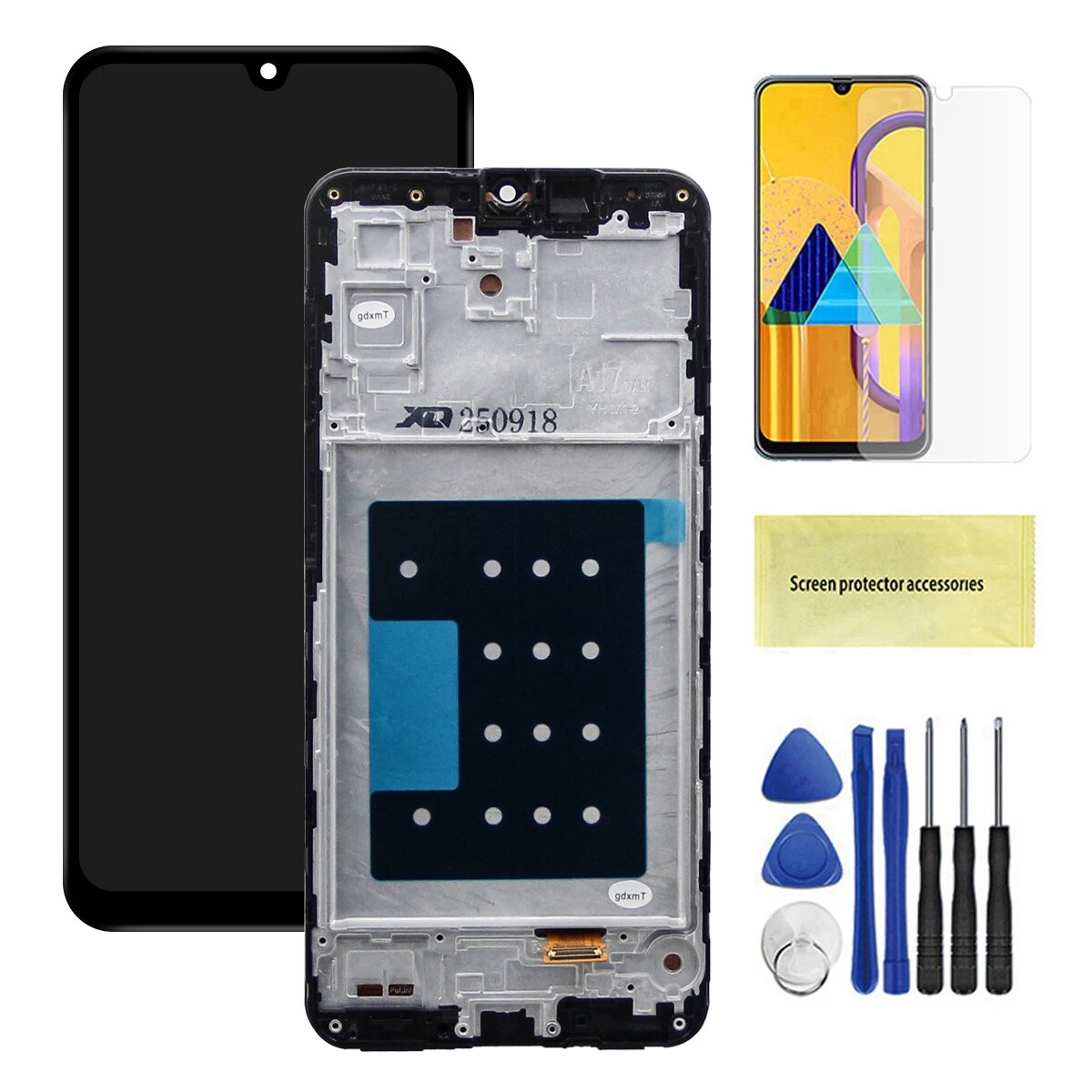 A17 5G протестировано для Samsung A17 SM-A176B SM-A176B/DS ЖК-дисплей, сменный преобразователь сенсорного экрана в сборе