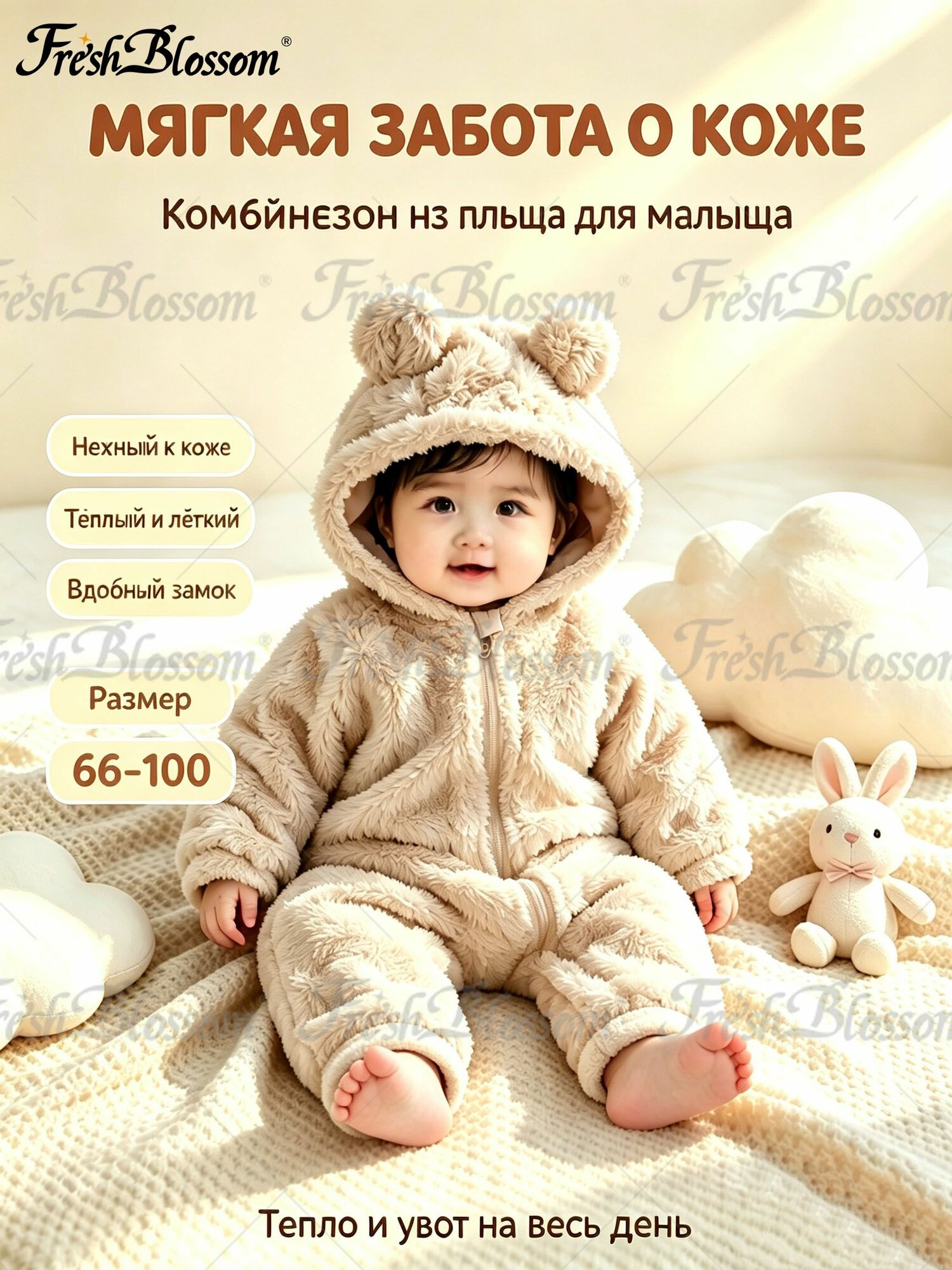 Комбинезон утеплённый