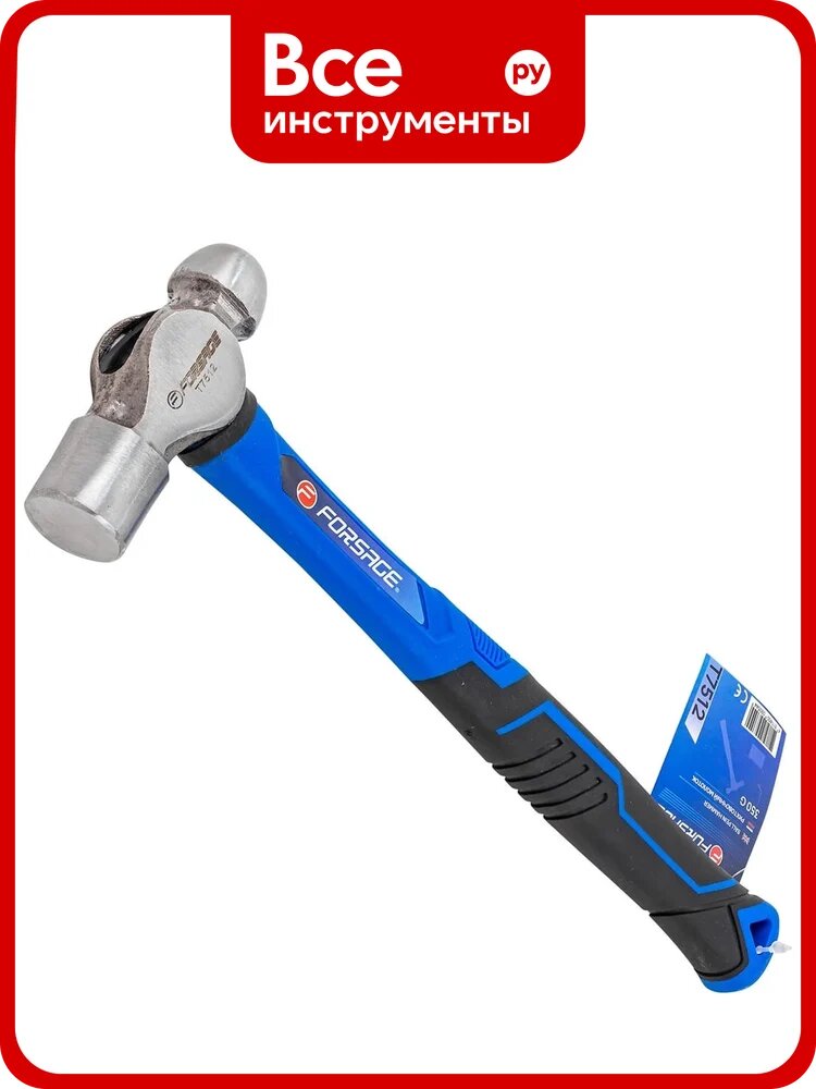 Молоток рихтовочный Forsage 350гр F-T7512(58468)