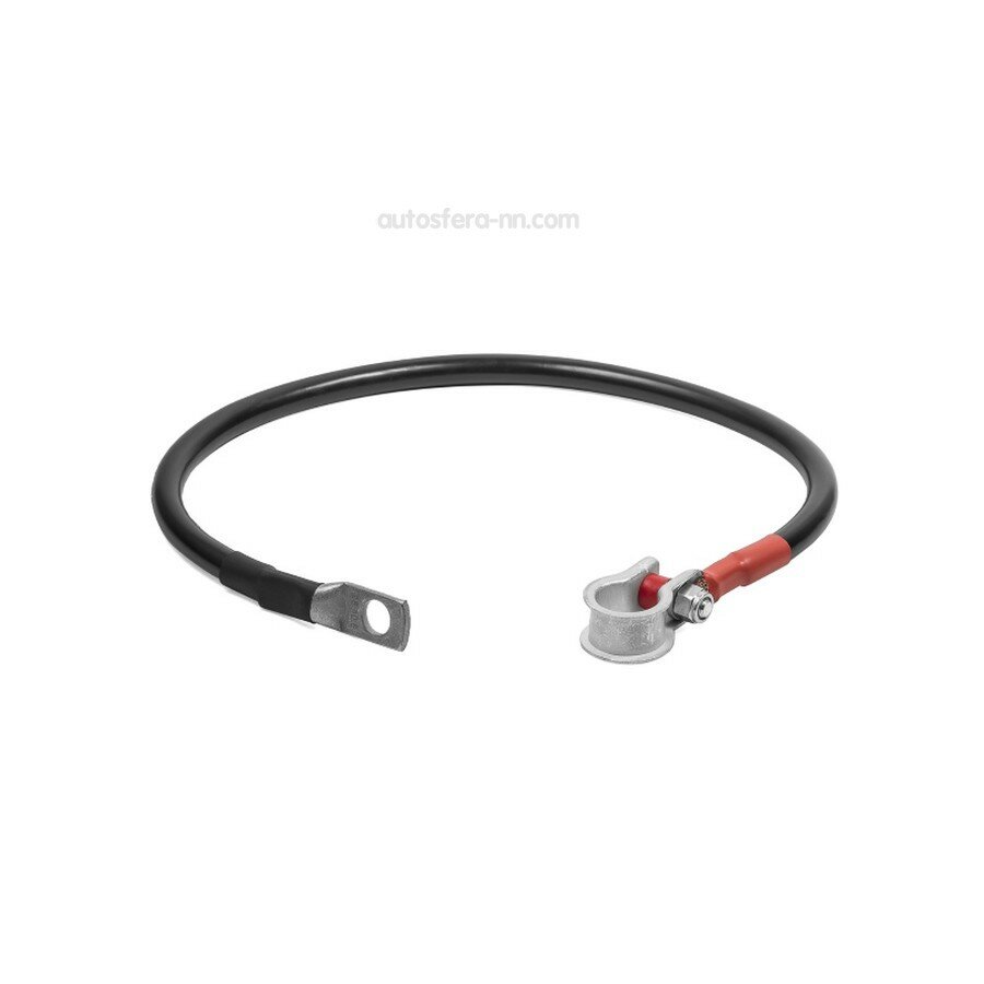 CARGEN AX61525 Перемычка аккумуляторной батареи с клеммами "+" и наконечником диам. 10мм, сечением 25 кв. мм, L 500 мм.(Cargen)
