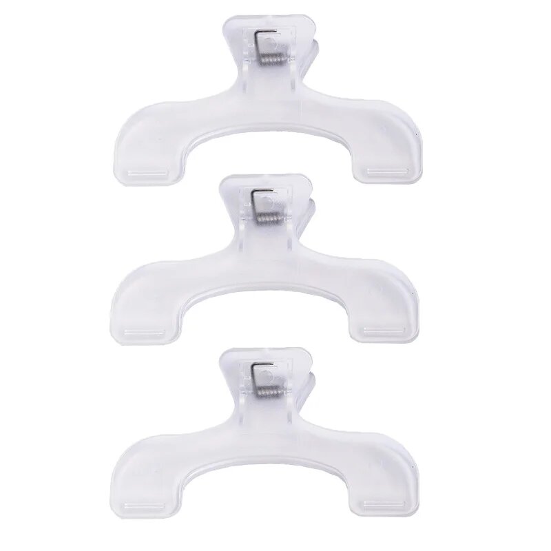 Прозрачные фиксирующие зажимы для книг YDFZGJ01 3-Transparent-3PCS