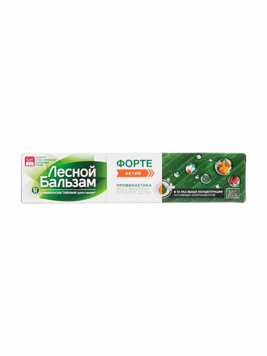 Лесной бальзам Зубная паста форте 75 мл 1 шт
