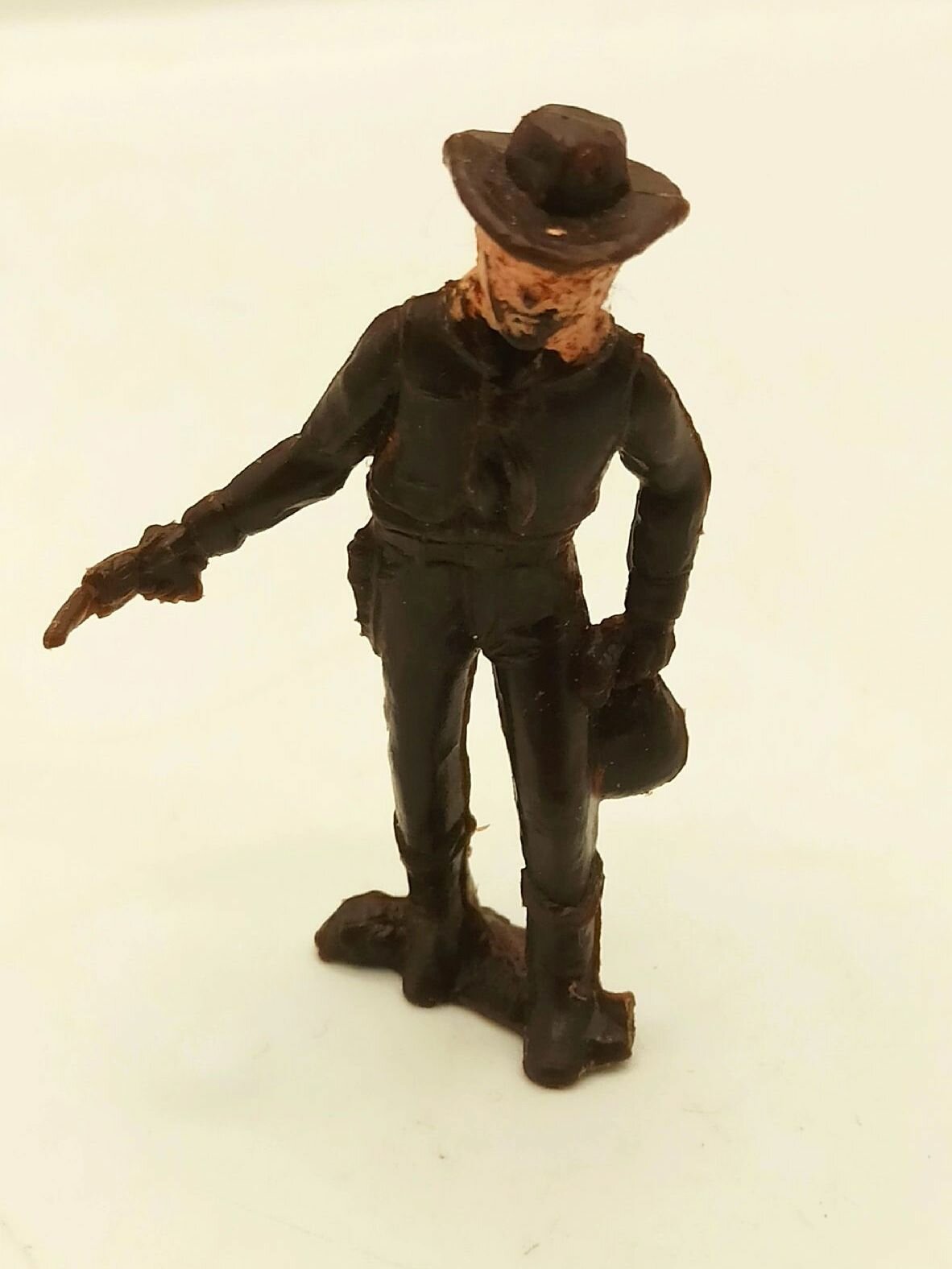 Фигурка солдатик винтажный, советский, пластик, СССР