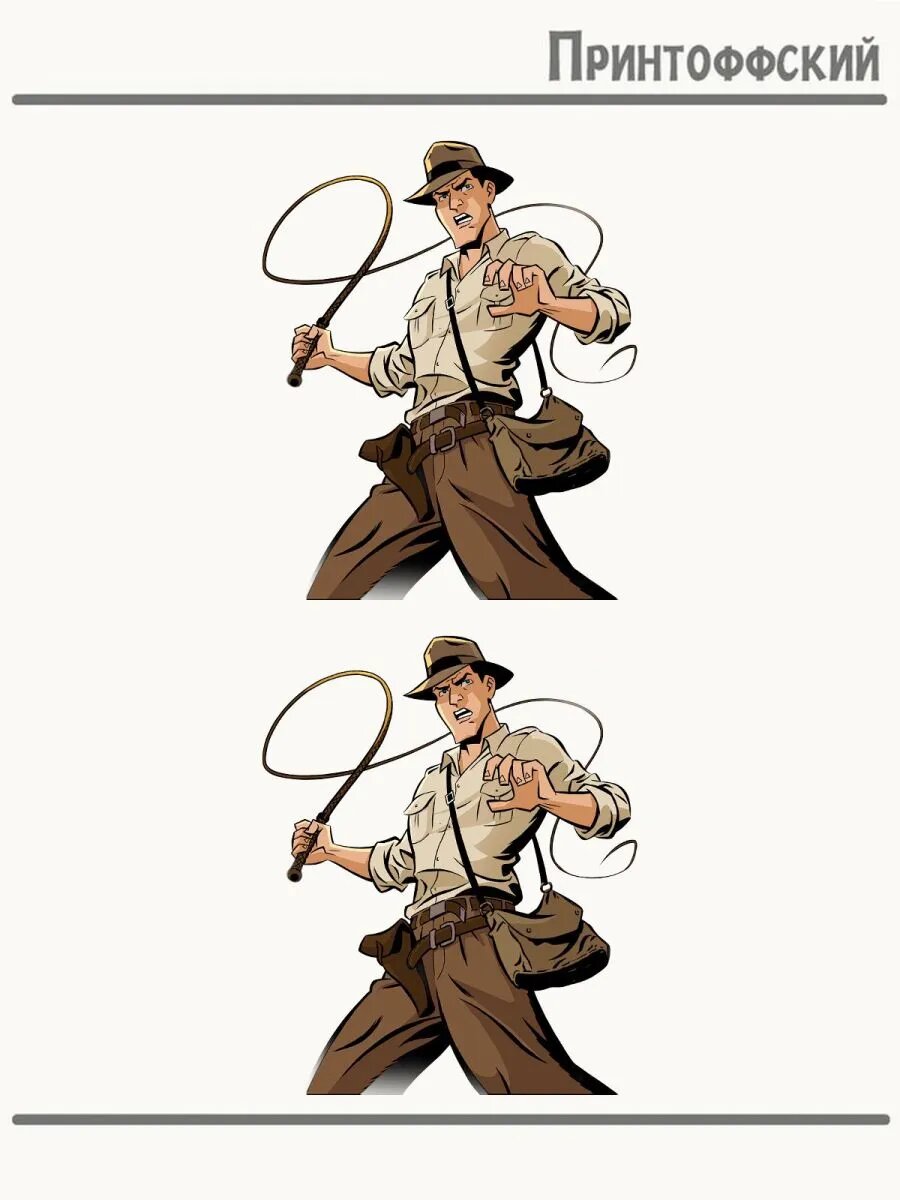 2-е (Две) Термонаклейки индиана джонс indian jones