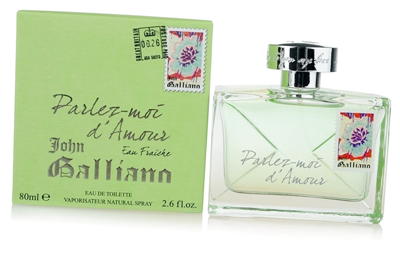 Туалетная вода для женщин John Galliano Parlez Moi D Amour 80 мл - Eau Fraiche