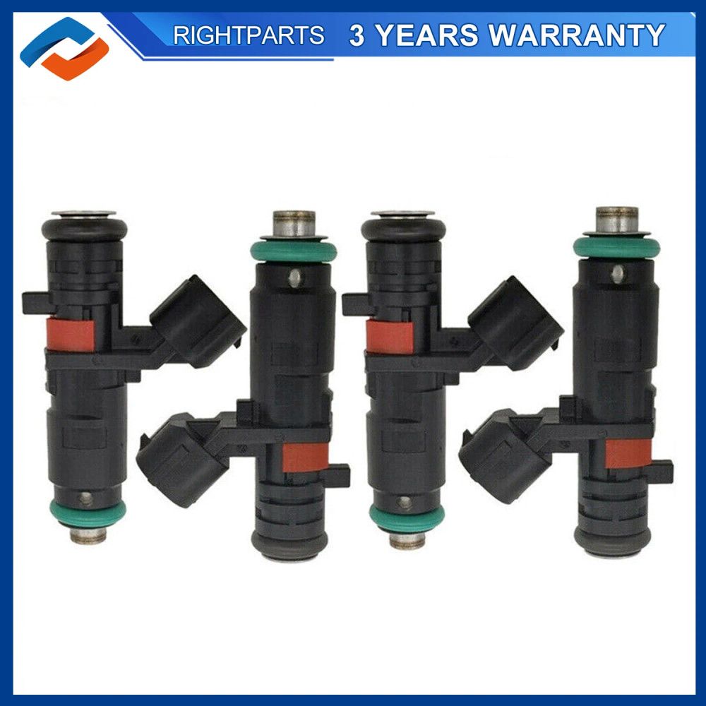 Топливная форсунка 4 шт. для Volkswagen и Seat 06A906031CP, FJ1195 Jetta 2.0L 2013-2018, Ibiza 1.2L, 1.4L, 1.6