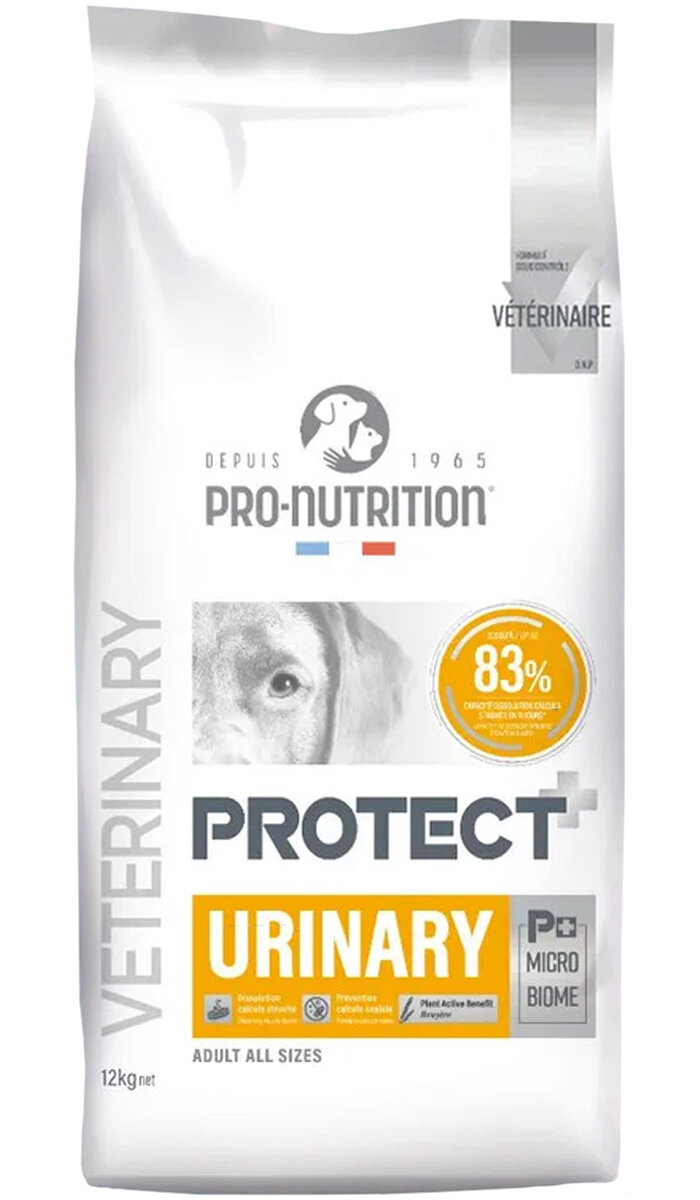 Корм сухой Flatazor Protect Urinary для взрослых собак, при мочекаменной болезни, 12 кг