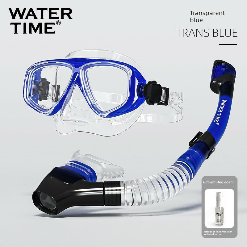 WaterTime Подводная Маска С Цветом Озера И Прозрачными Линзами Для Сноркелинга