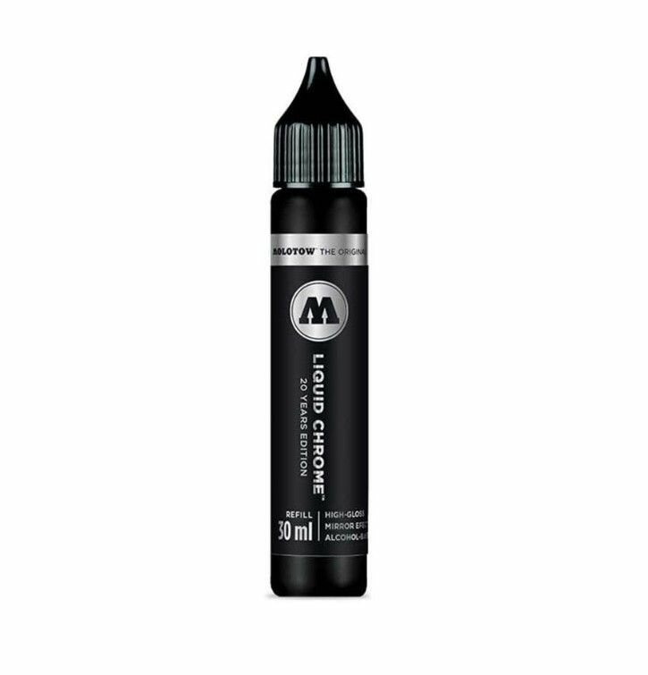 Molotow Заправка LIQUID CHROME 699080 хром 30 мл