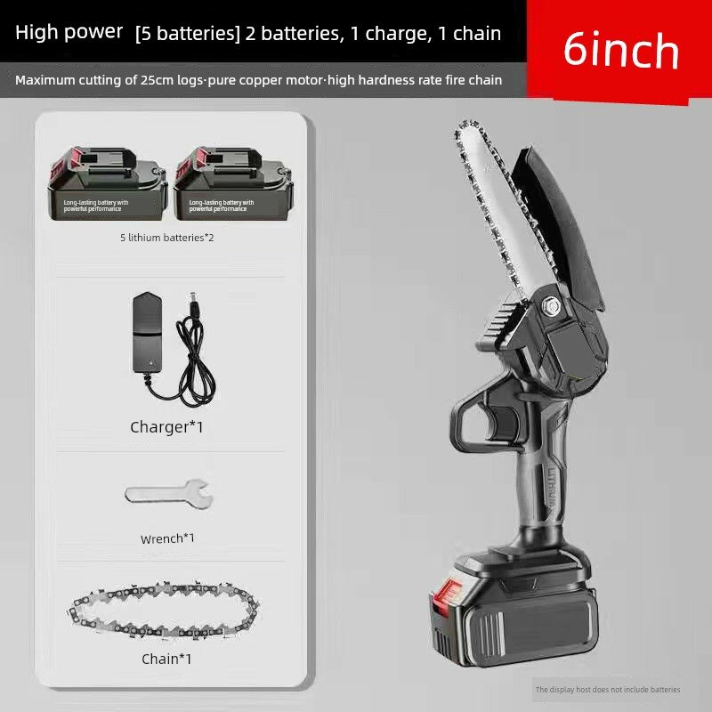 4inch 6inch Электрическая цепная пила для домашнего использования, небольшая ручная пила для распиловки дров,