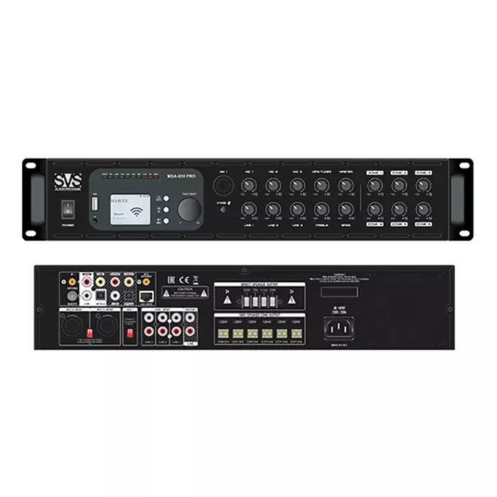 SVS Audiotechnik MSA-650 PRO Микшер-усилитель с мультирум проигрывателем