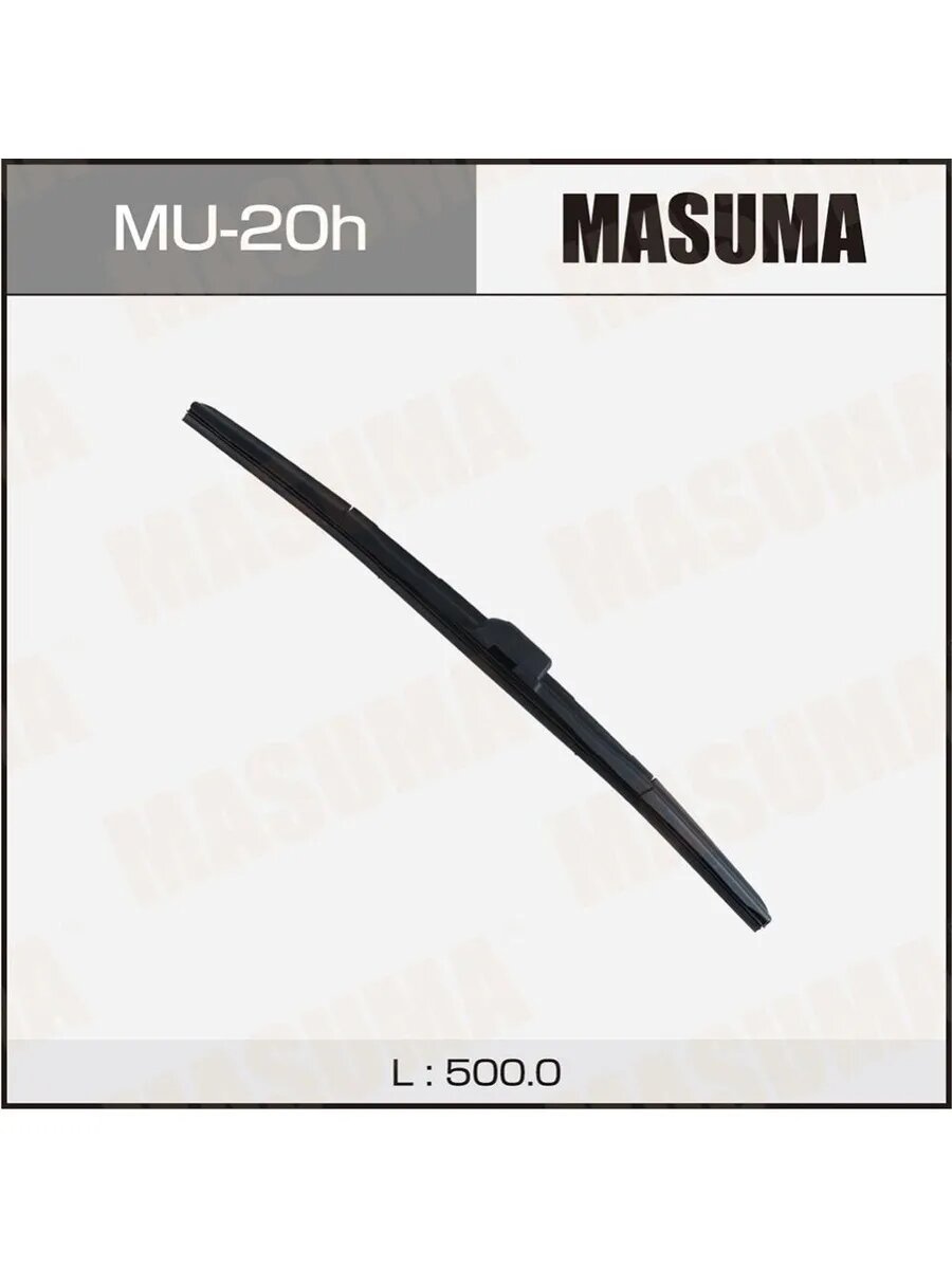 Щетка стеклоочистителя гибридная 20"/500 мм крюк боковое, арт. MU20h
