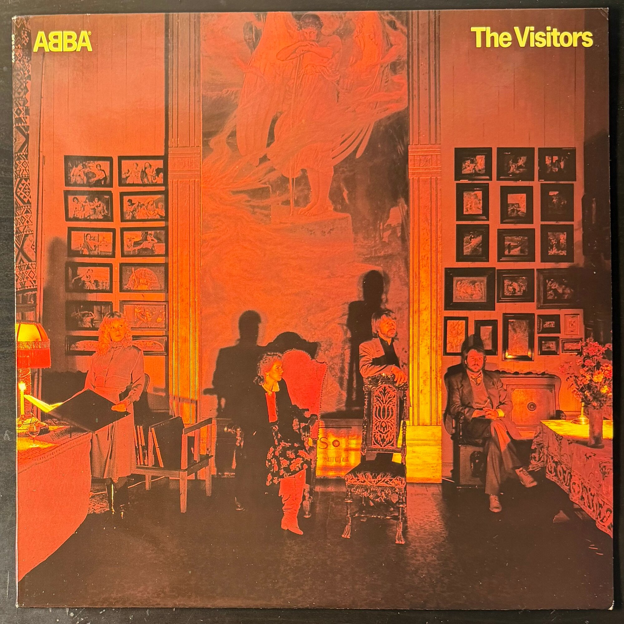 Виниловая пластинка ABBA - The Visitors (Швеция 1981г.)