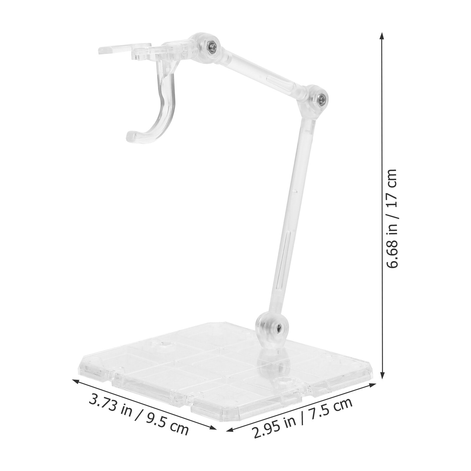 Стойка Для Фигурок С Адаптивной Основой Прозрачная 17.00X9.50X7.50Cm