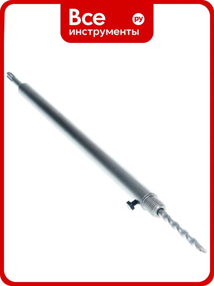 Удлинитель Hilberg sds plus, 400 мм, для алмазных коронок m16, 290900