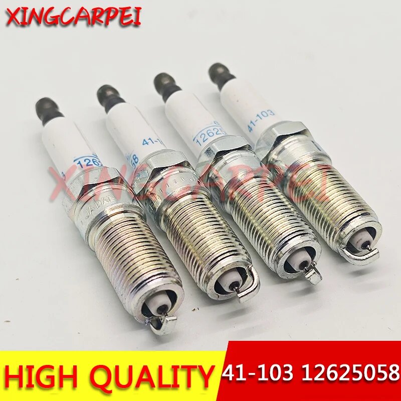 Новые 4 шт. 41-103 12625058 Иридиевые свечи зажигания для Chevy Buick Hummer Pontiac 41103