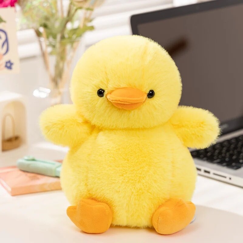 Желтая плюшевая утка 25-32 см Yellow, 25cm