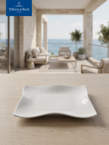 Изображение товара Тарелка для завтрака квадратная 21 см, Cera, Villeroy & Boch, Премиум-Фарфор