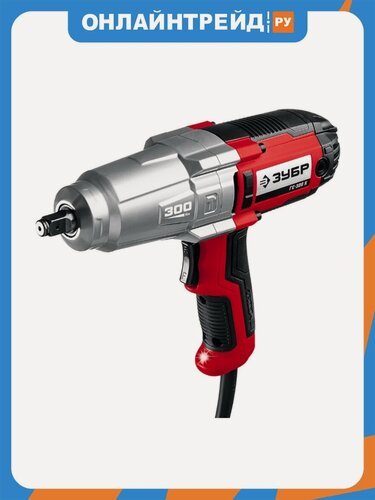 Изображение товара Гайковерт ударный Зубр ГС-300 К, 300 Нм, 1/2", кейс